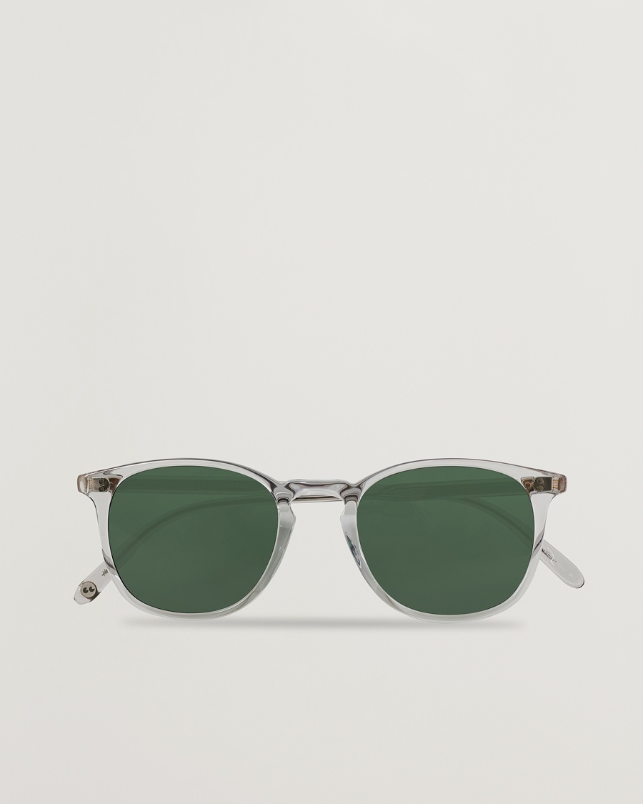 Garrett Leight Kinney 49 Sunglasses Transparent/Green – Transparant