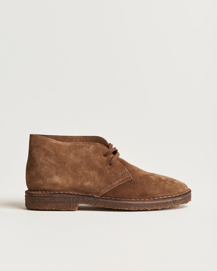 Drake's Clifford Suede Desert Boots Light Brown – Bruin