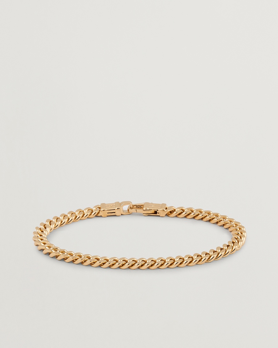 Heren | New Nordics | Tom Wood | Curb Bracelet L Gold