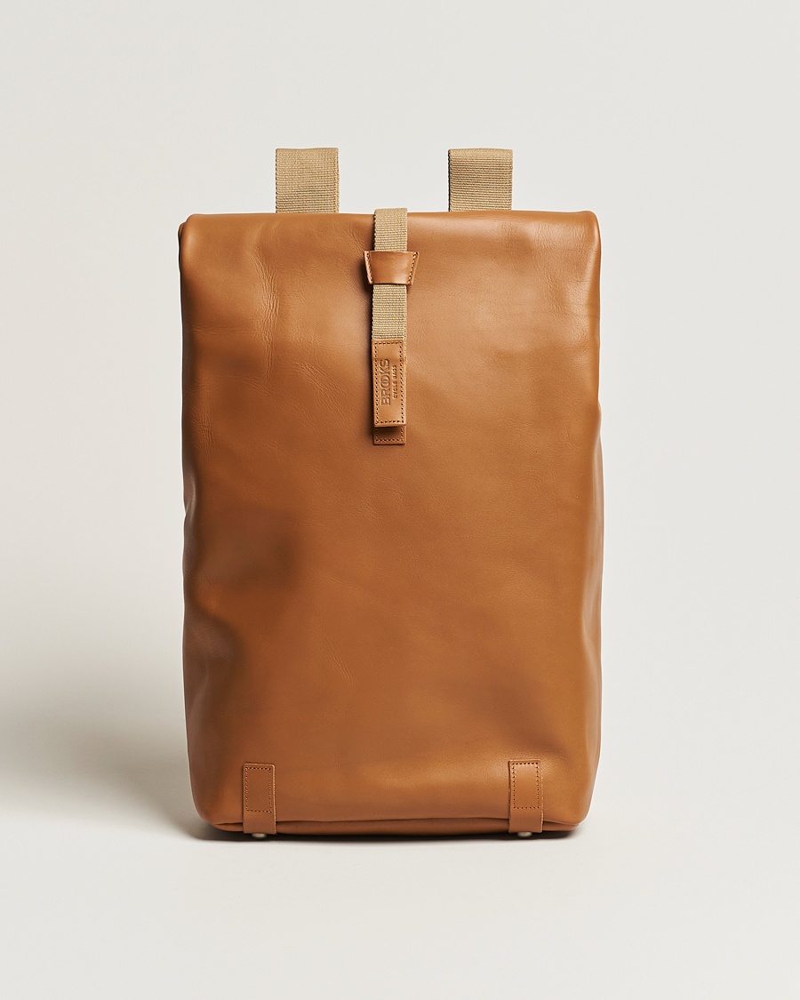 Heren | Rugzakken | Brooks England | Pickwick Large Leather Backpack Honey