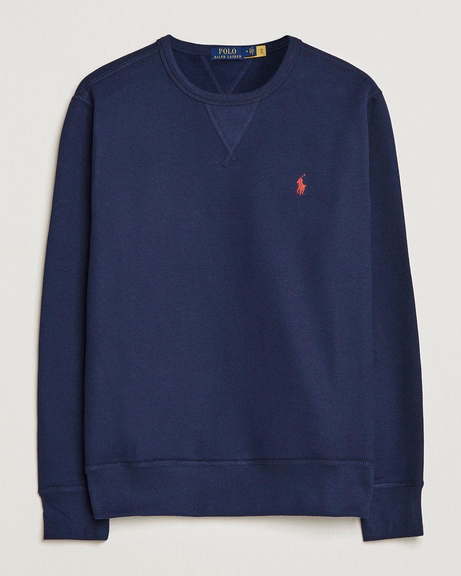 Polo Ralph Lauren Crew Neck Sweatshirt Cruise Navy – Blauw