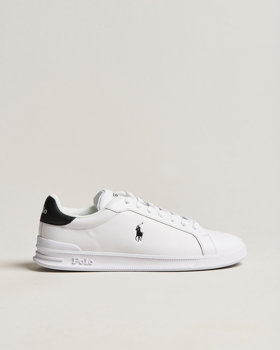 Polo Ralph Lauren Heritage Court Sneaker White/Black – Wit