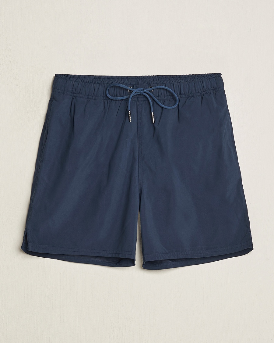 Heren | Bread & Boxers | Bread & Boxers | Swimshorts Navy Blue