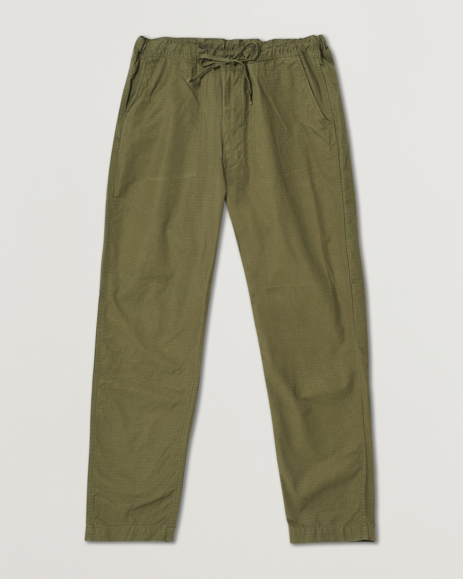 Heren | | orSlow | New Yorker Pants Army Green