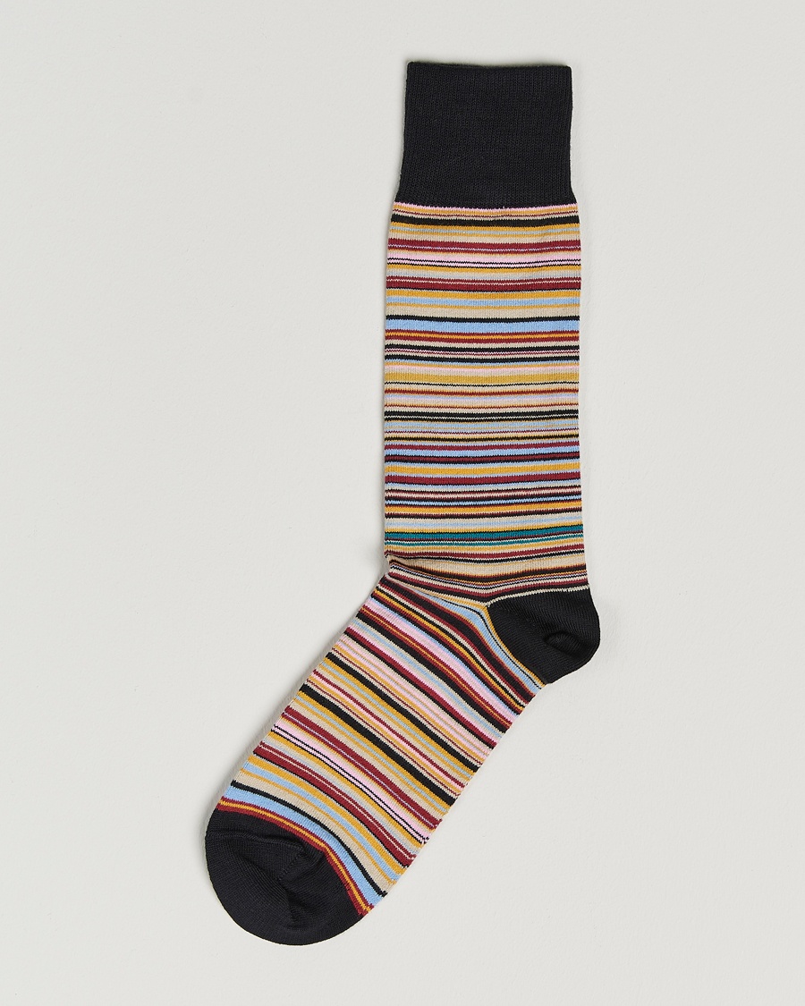 Paul Smith Mulitstripe Socks Black – Meerkleurig