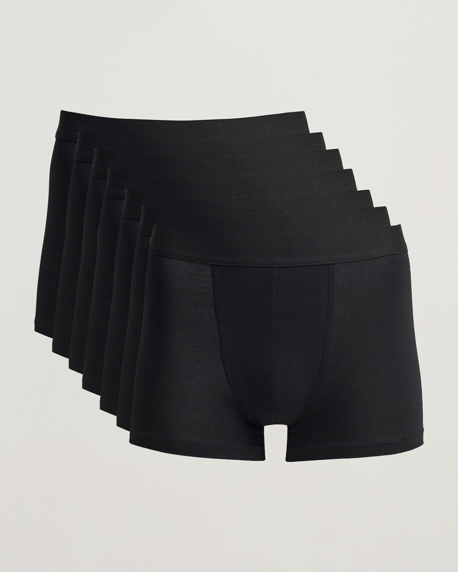 Bread & Boxers 7-Pack Boxer Brief Black – Zwart