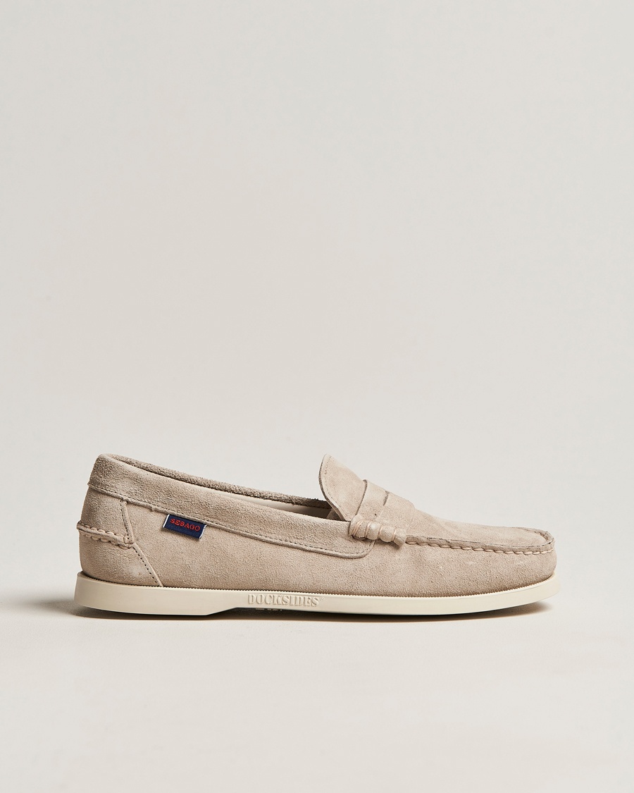 Heren | | Sebago | Dan Suede Loafer Brown Taupe