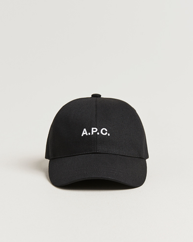 A.P.C. A.P.C.Charlie Baseball CapBlack – Zwart