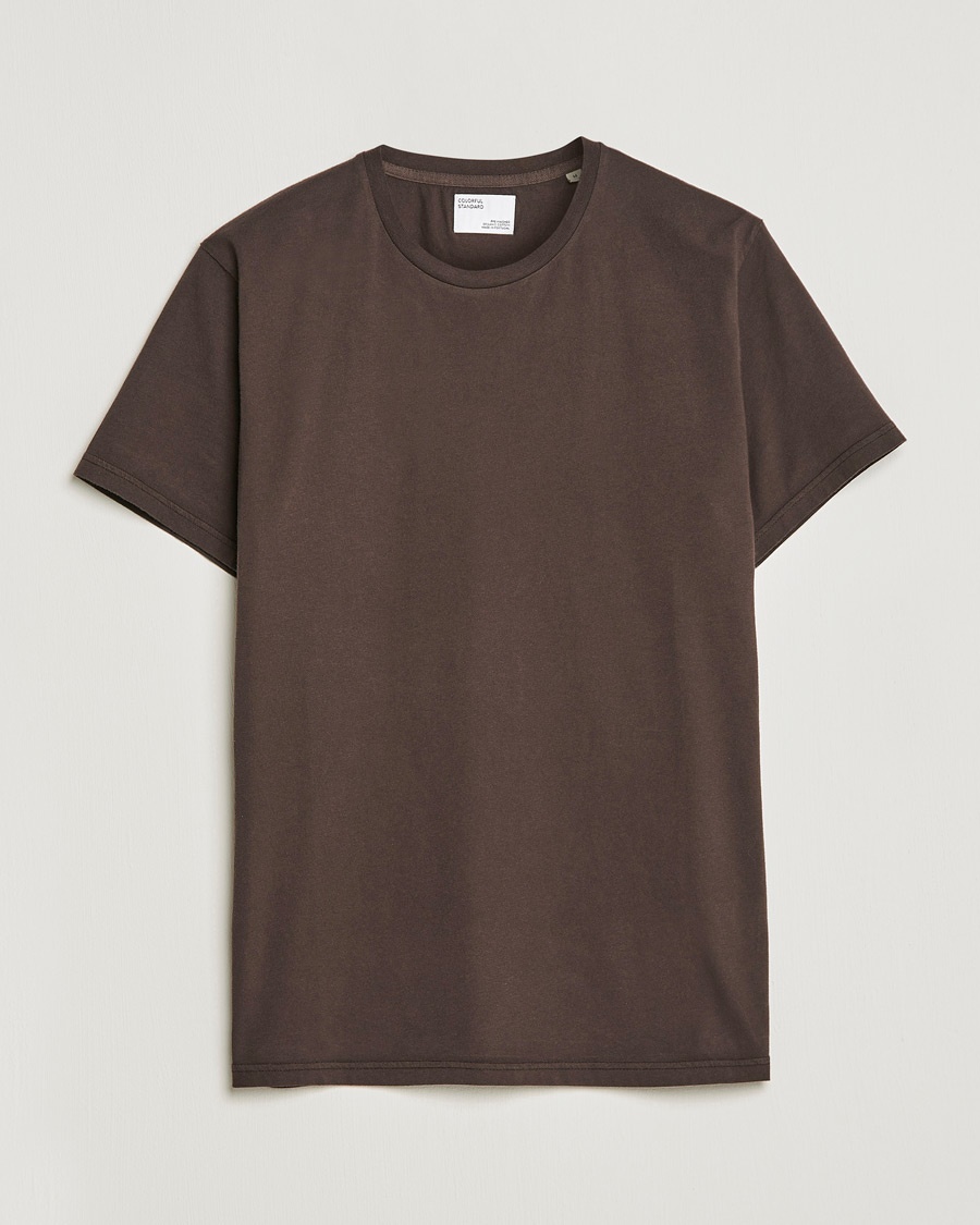Heren | | Colorful Standard | Classic Organic T-Shirt Coffee Brown