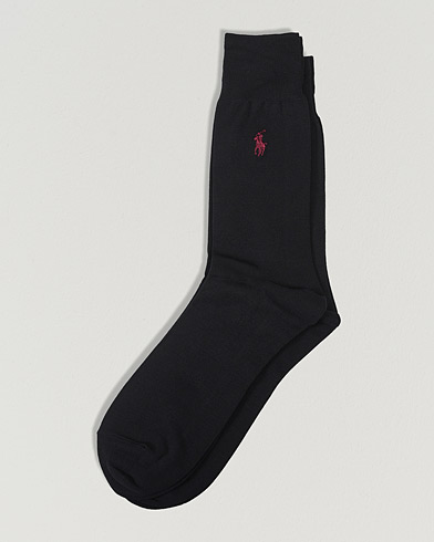 Heren | Polo Ralph Lauren | Polo Ralph Lauren | 2-Pack Mercerized Cotton Socks Black