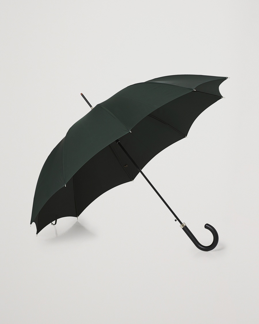 Fox Umbrellas Hardwood Automatic Umbrella Racing Green – Groen