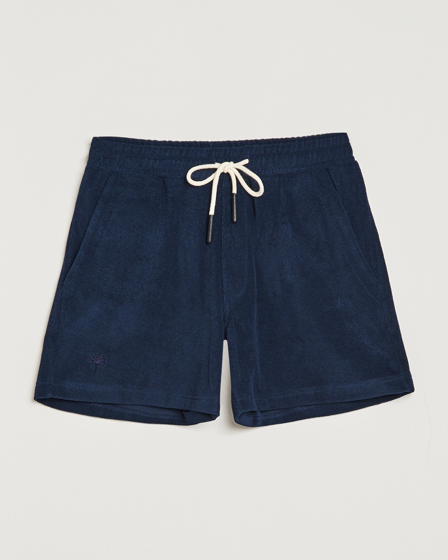 OAS Terry Shorts Navy – Blauw