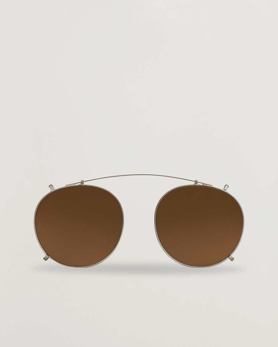 TBD Eyewear Clip-ons Silver/Tobacco – Bruin