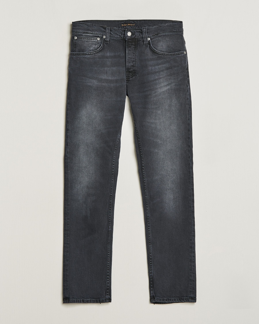 Nudie Jeans Grim Tim Jeans Dark Cove – Grijs