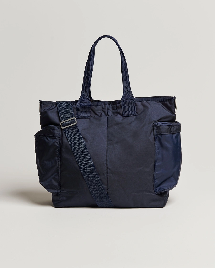 Porter-Yoshida & Co. Force 2Way Tote Bag Navy Blue – Blauw