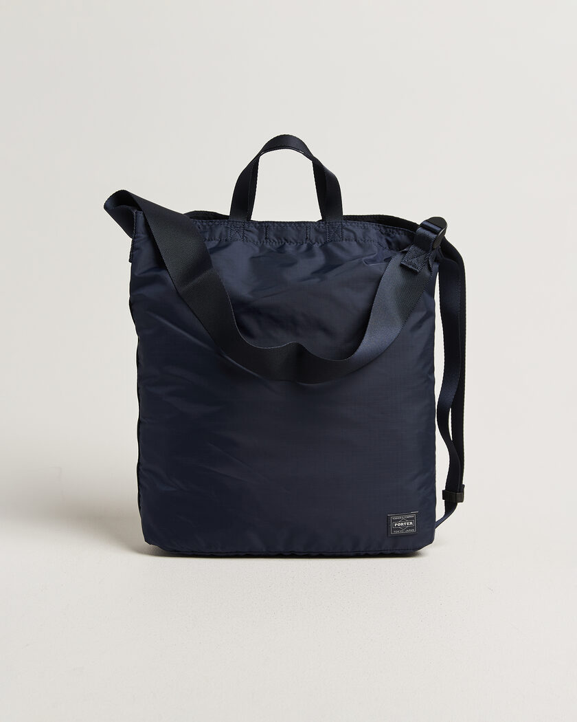Porter-Yoshida & Co. Flex 2Way Shoulder Bag Navy – Blauw