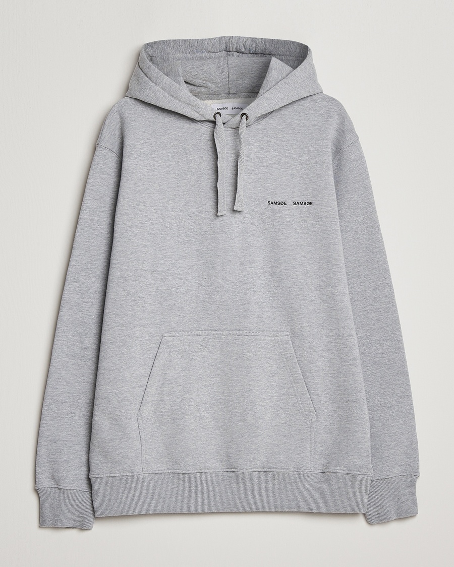 Samsøe Samsøe Norsbro Hoodie Grey Melange – Grijs