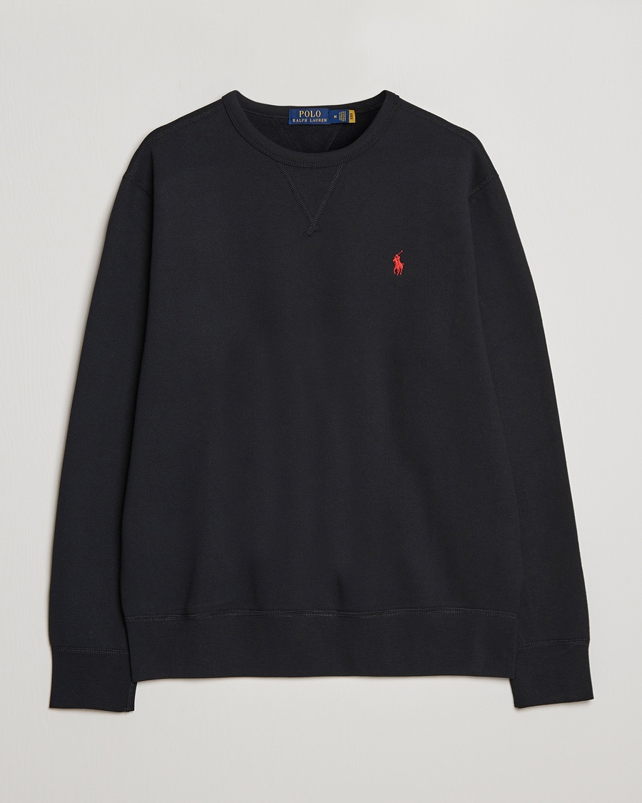 Polo Ralph Lauren Crew Neck Sweatshirt Polo Black – Zwart