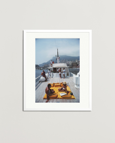 Heren |  | Sonic Editions | Framed Slim Aarons Scottis Yacht