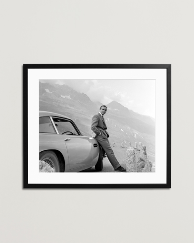 Heren |  | Sonic Editions | Framed Connery And His Aston Martin
