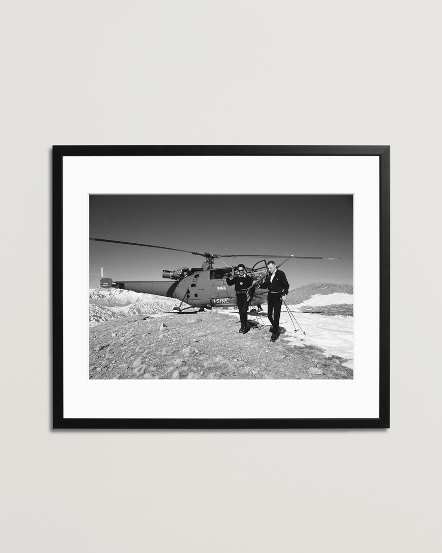Heren | Connaisseur | Sonic Editions | Framed Agnelli Goes Skiing