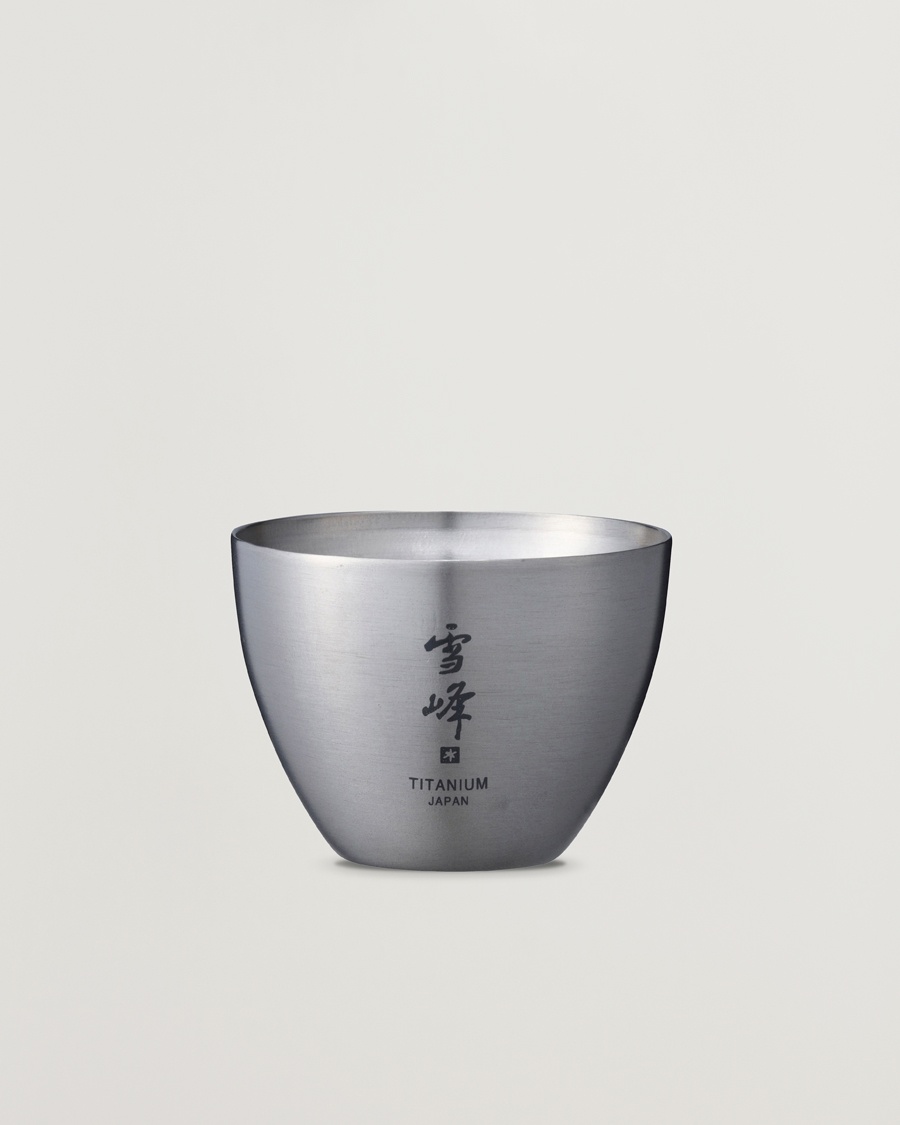 Snow Peak Sake Cup Titanium – Zilver