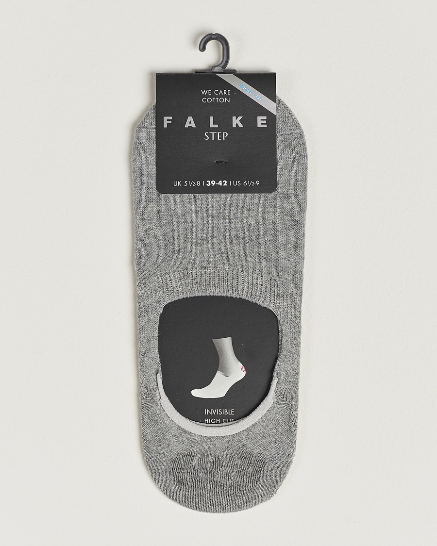 Falke Casual High Cut Sneaker Socks Light Grey Melange – Grijs