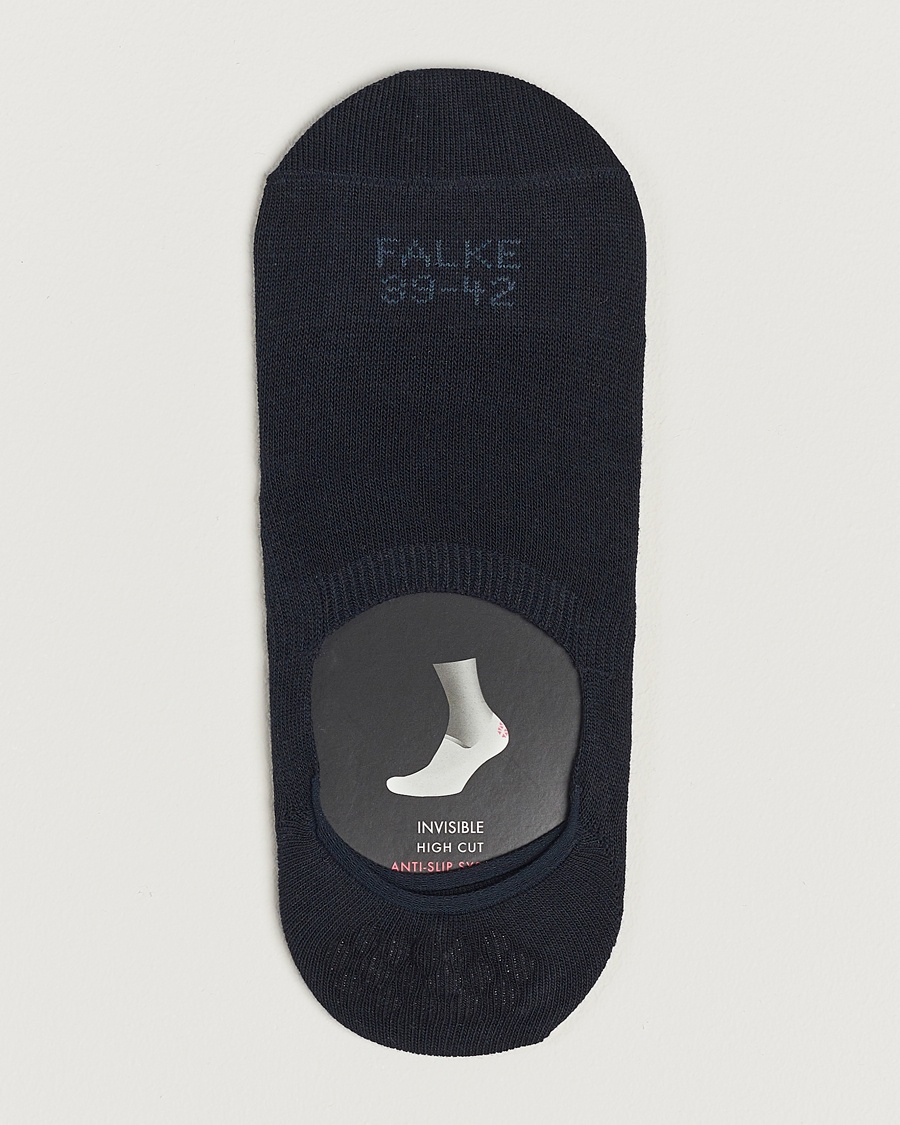 Falke Casual High Cut Sneaker Socks Dark Navy – Blauw