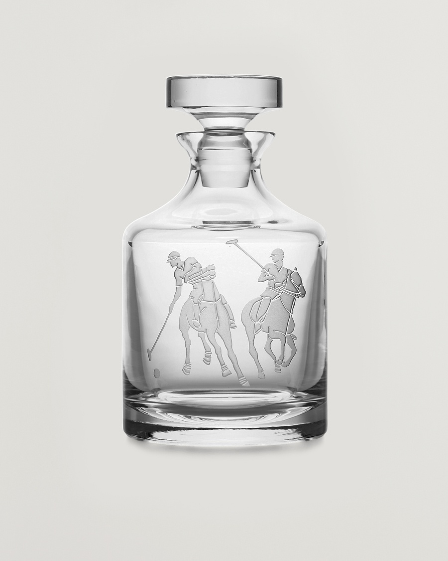Ralph Lauren Home Garrett Classic Decanter Clear – Transparant