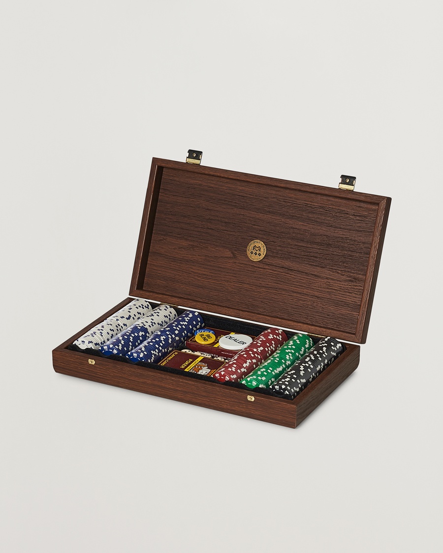 Heren | Student | Manopoulos | Walnut Burl Poker Case