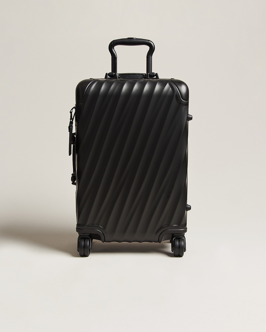 TUMI International Carry-on Aluminum Trolley Matte Black – Zwart