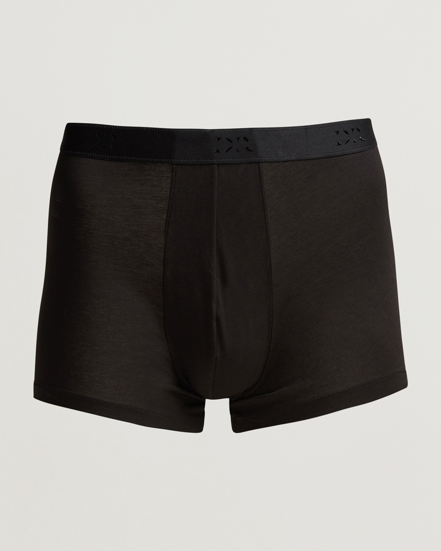 Derek Rose Pima Cotton Stretch Trunk Black – Zwart
