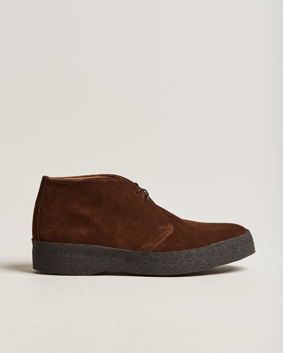 Sanders Joel Chukka Boot Polo Snuff Suede – Bruin