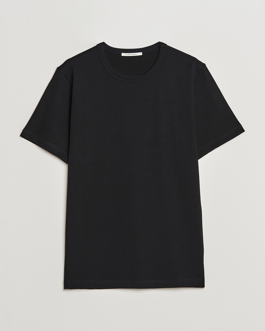 A Day's March Heavyweight T-Shirt Black – Zwart