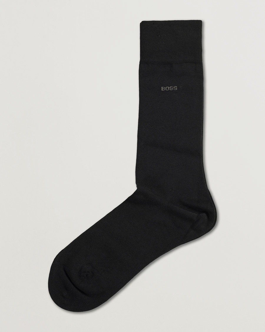 BOSS BLACK Marc Socks Black – Zwart