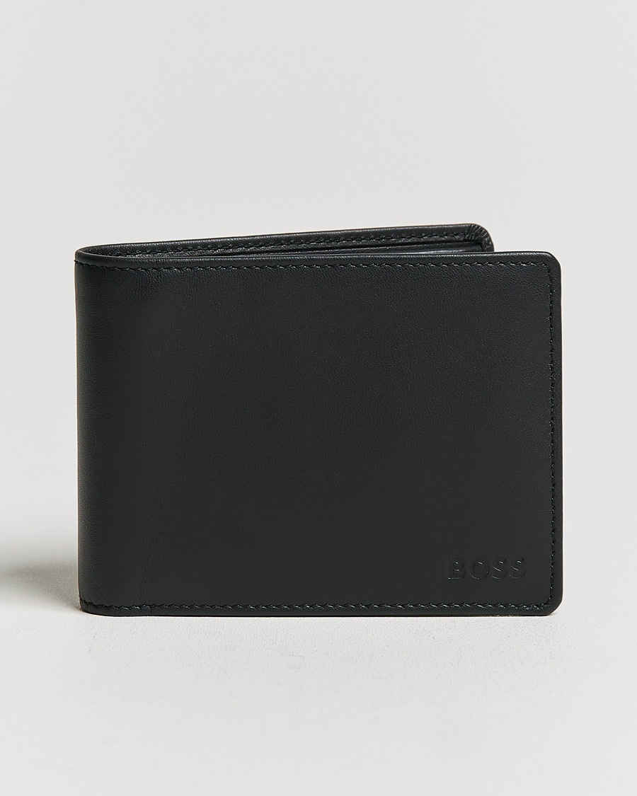 BOSS BLACK Arezzo Wallet Black – Zwart