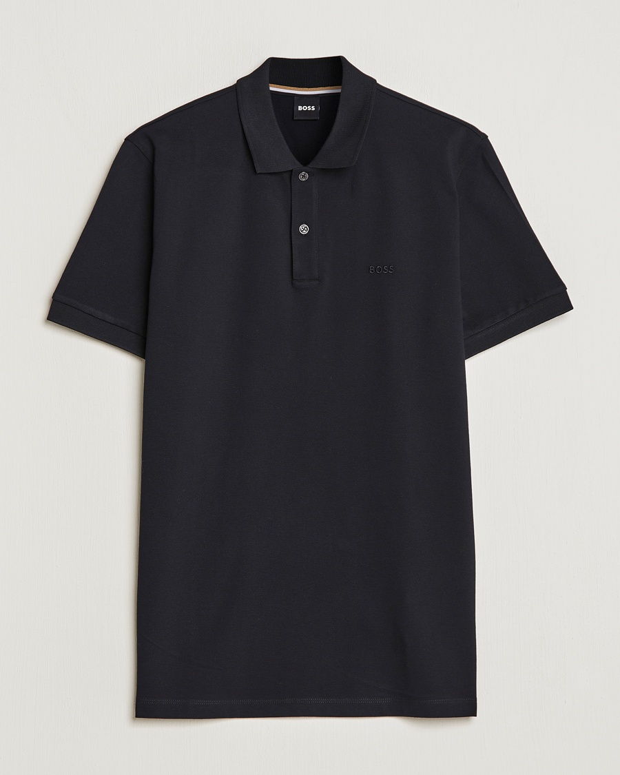 BOSS BLACK Pallas Polo Black – Zwart