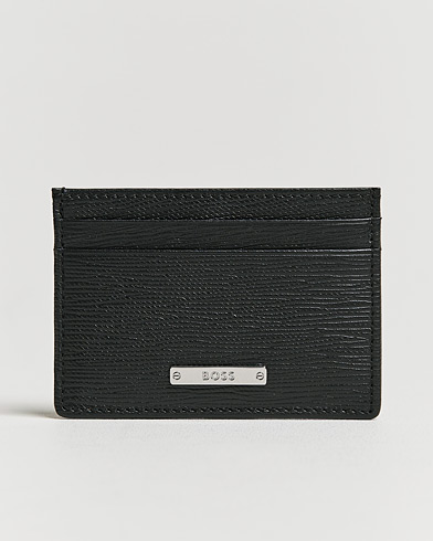 Heren | BOSS BLACK | BOSS BLACK | Gallery Leather Credit Card Holder Black