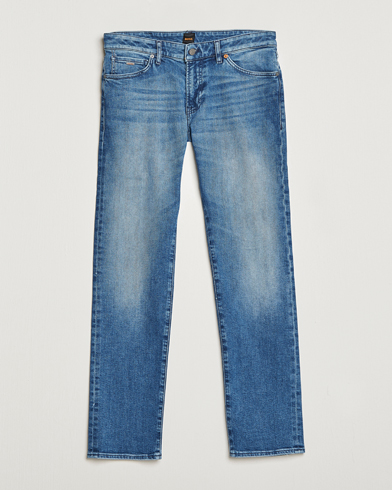 Heren |  | BOSS ORANGE | Maine Regular Fit Stretch Jeans Bright Blue