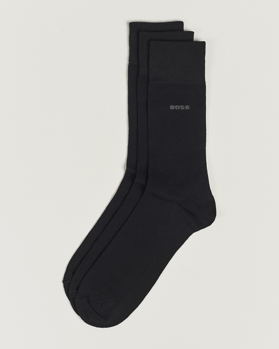 3-Pack RS Uni Socks Black – Zwart