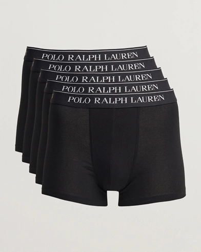 Heren | Polo Ralph Lauren | Polo Ralph Lauren | 5-Pack Trunk Black
