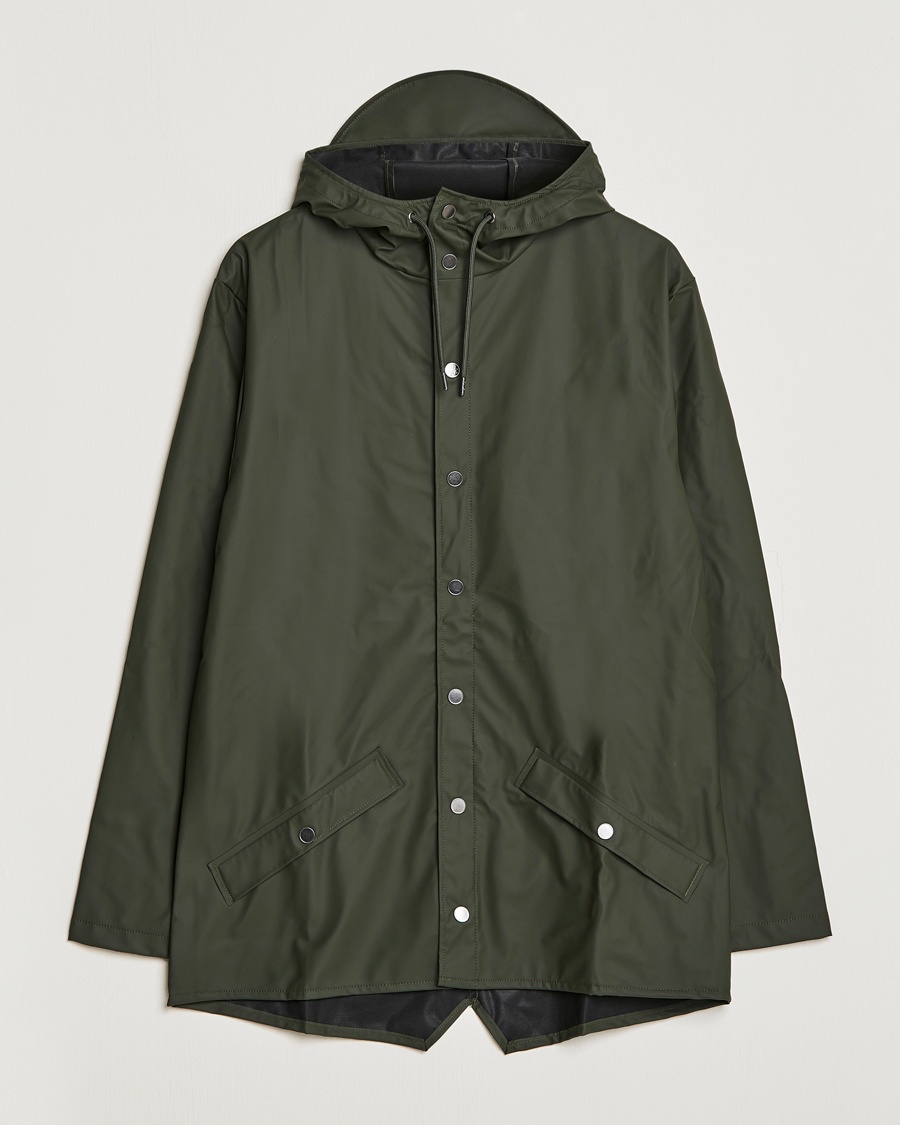 RAINS Jacket Green – Groen