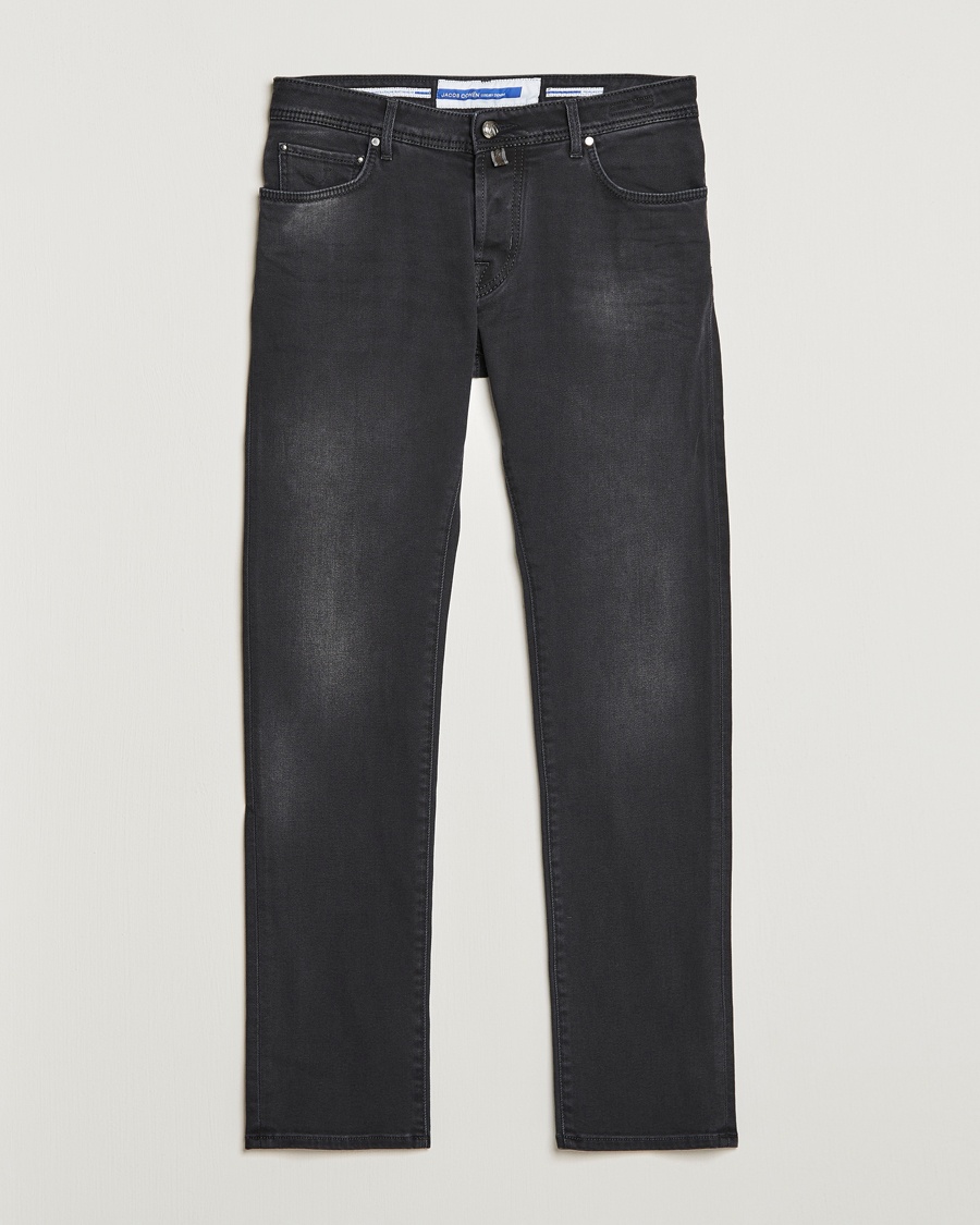 Jacob Cohën Nick 622 Slim Fit Stretch Jeans Black Dark Stone – Zwart
