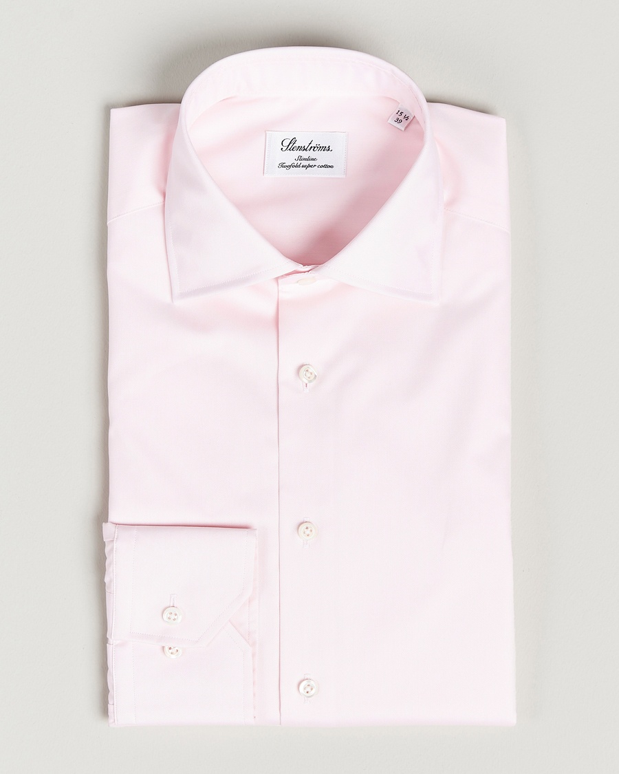 Stenströms Slimline Cut Away Shirt Pink – Roze