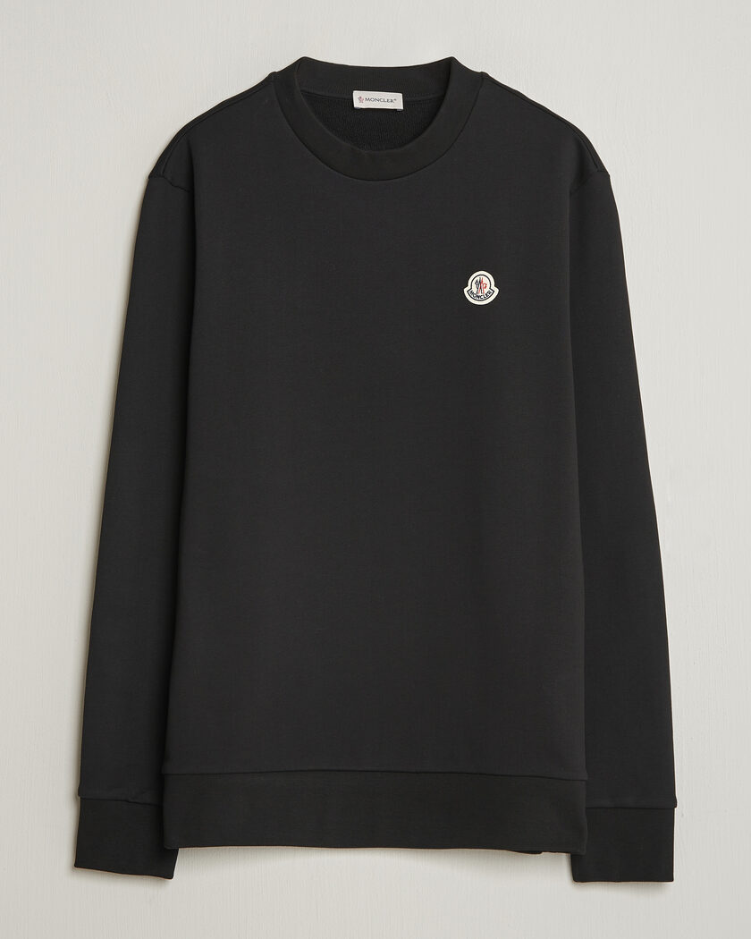 Moncler Logo Sweatshirt Black – Zwart