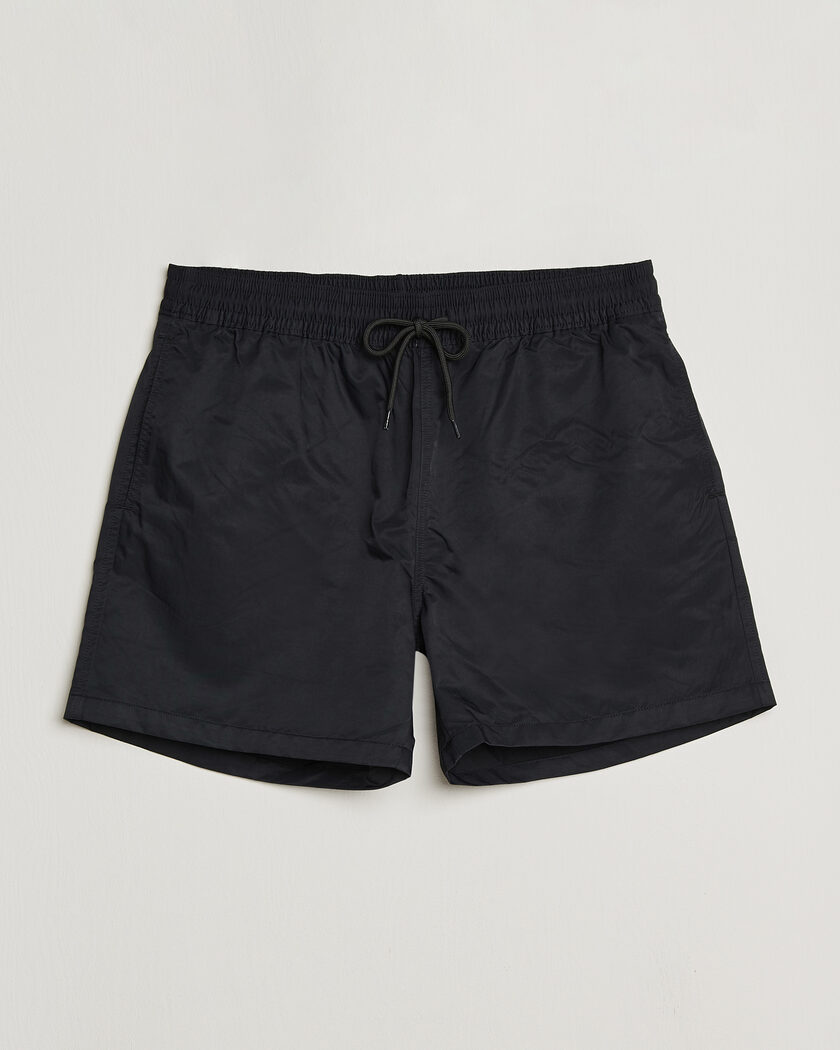Colorful Standard Classic Organic Swim Shorts Deep Black – Zwart