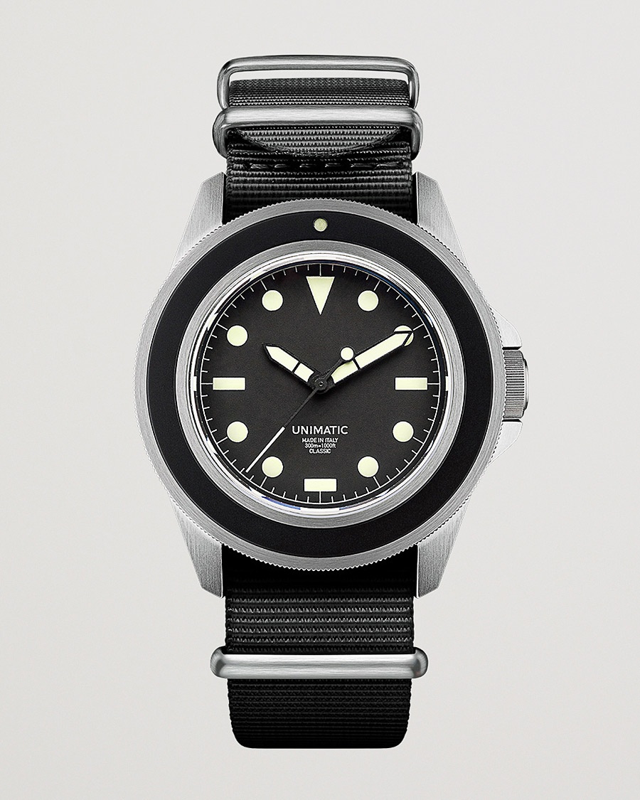 UNIMATIC Modello Uno Divers Watch – Zwart