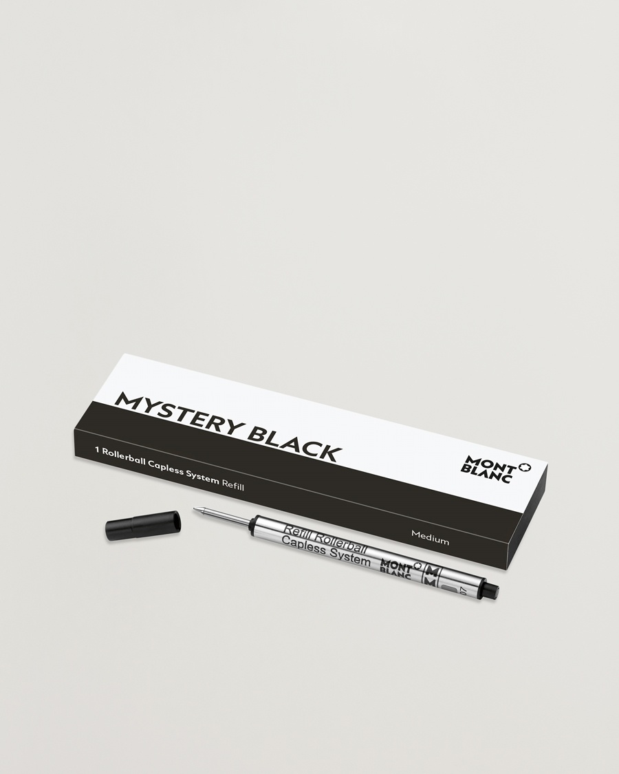 Montblanc 1 Rollerball M Capless System Refill Mystery Black – Zwart