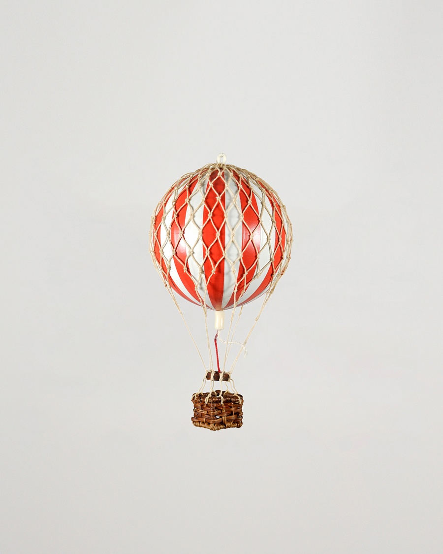 Authentic Models Floating In The Skies Balloon Red/White – Rood