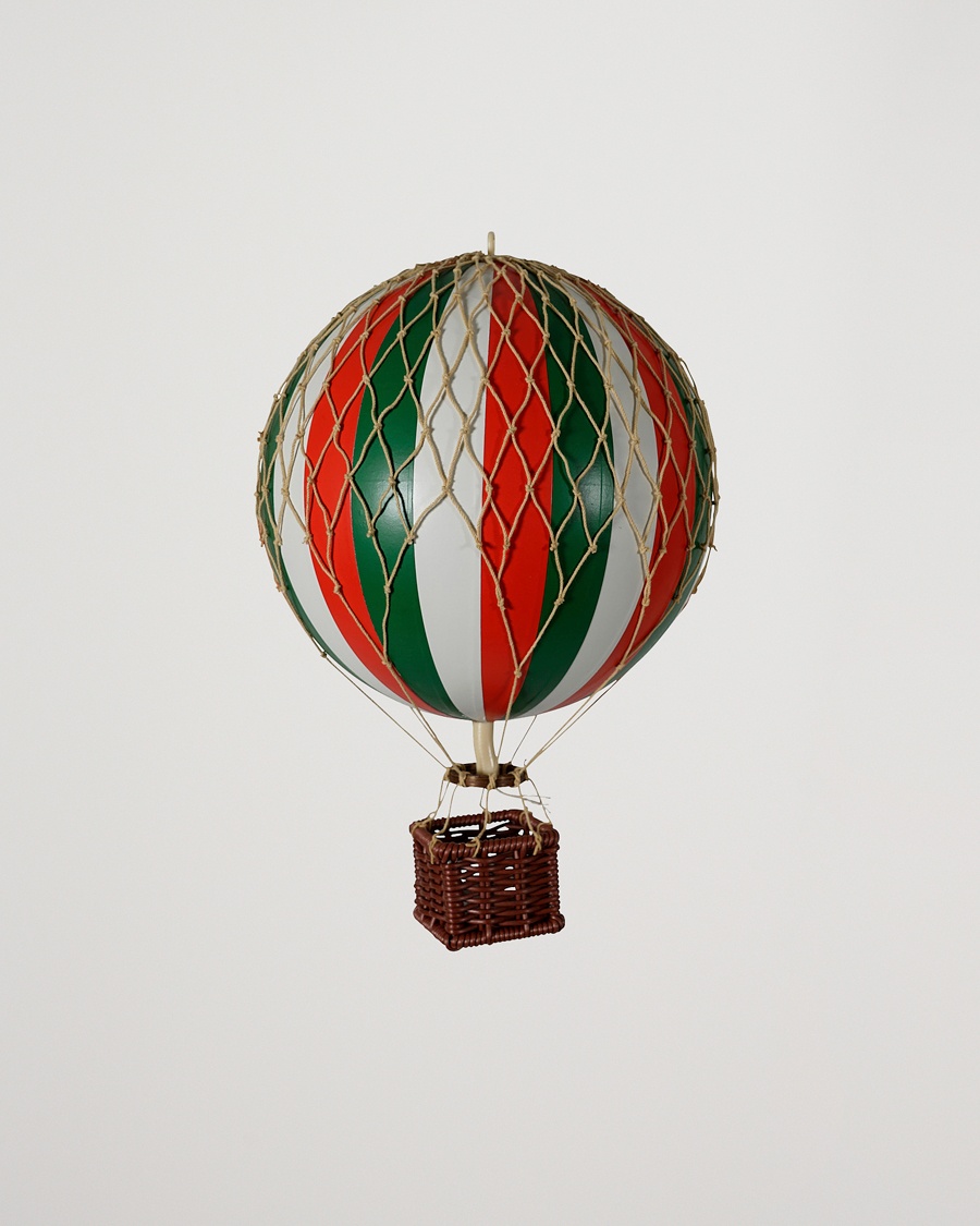 Heren | | Authentic Models | Travels Light Balloon Green/Red/White